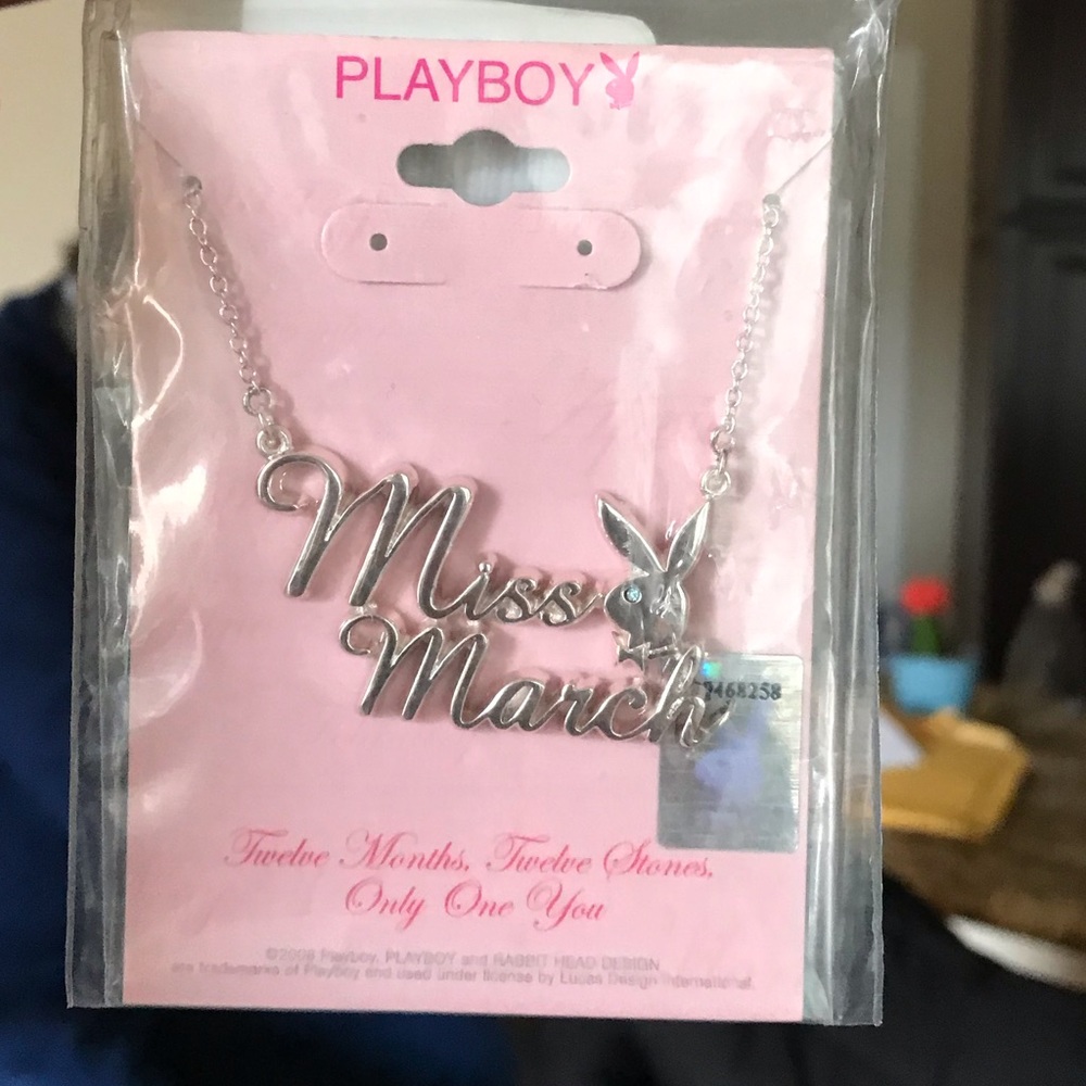 COPY - Miss March playboy necklace Rare 🕊💓🦋